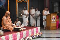 Dharma Sabha - Guru Purnima, 10th July 2025. Pictures Courtesy Shriyuts Dinesh Karkal and Abhinav Kalla